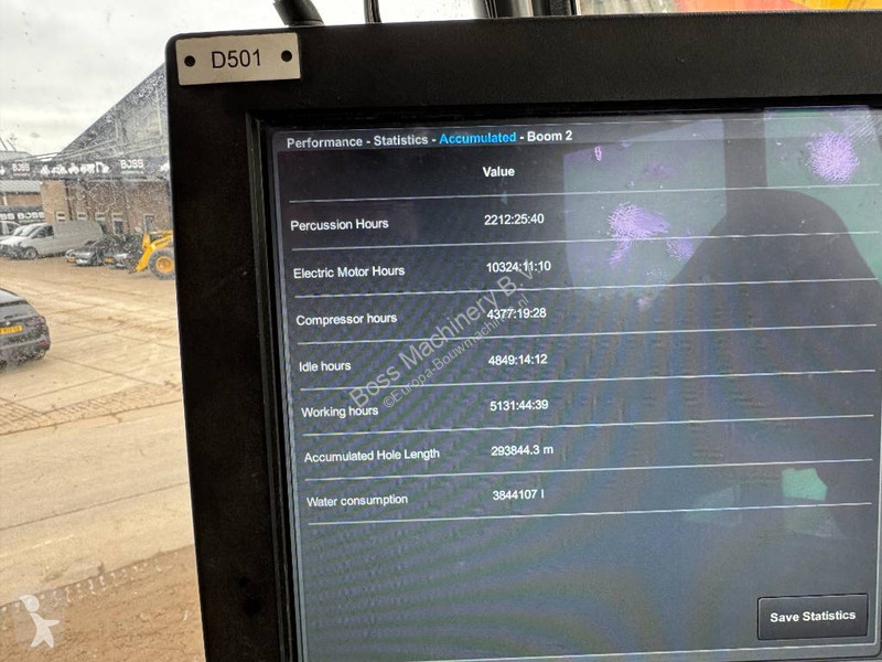 Bore-, hamre-, skæremaskine Atlas Copco XE3C -...