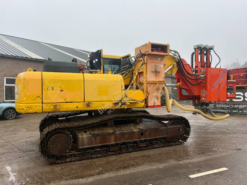 Bore-, hamre-, skæremaskine Komatsu + Wimmer...