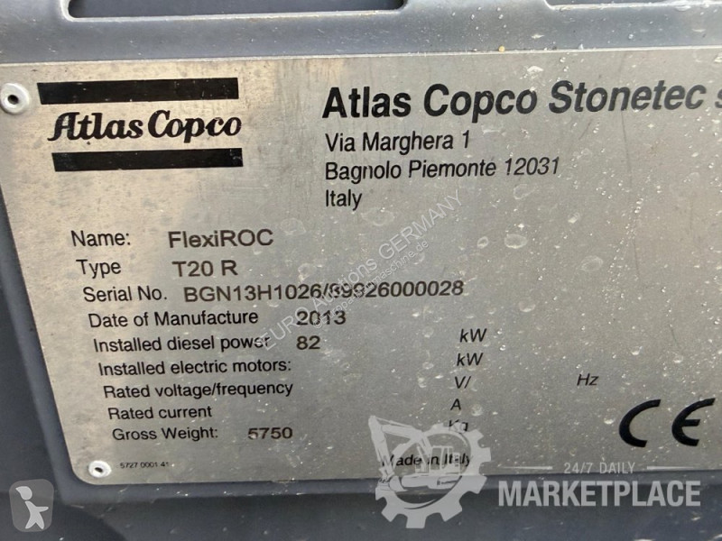 Borrning, tröskning, skärning Atlas Copco...