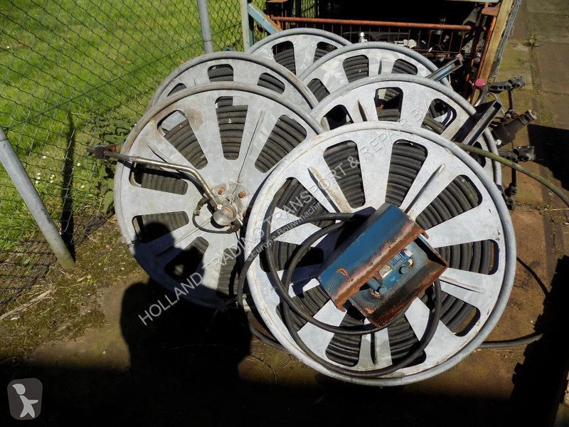 Bore-, hamre-, skæremaskine  hydrauliek haspel...