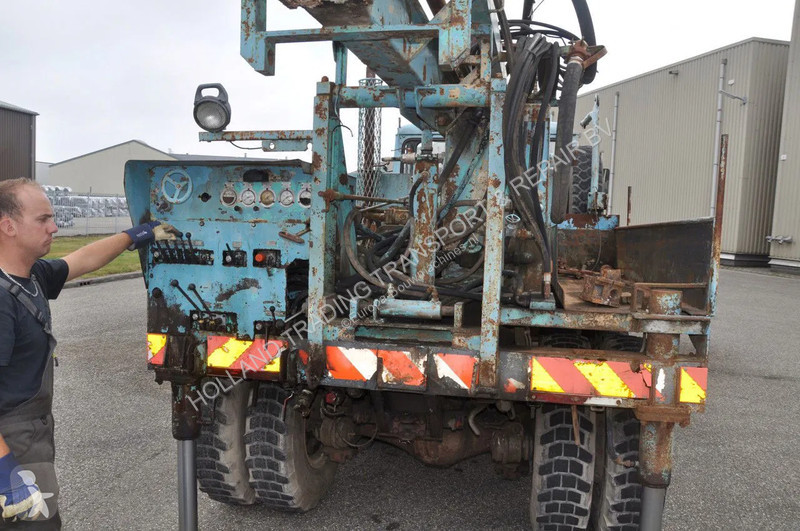 Bore-, hamre-, skæremaskine Magirus Deutz iveco...