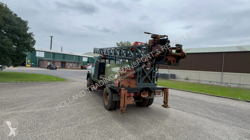 Bore-, hamre-, skæremaskine Bomag Iveco magirus...