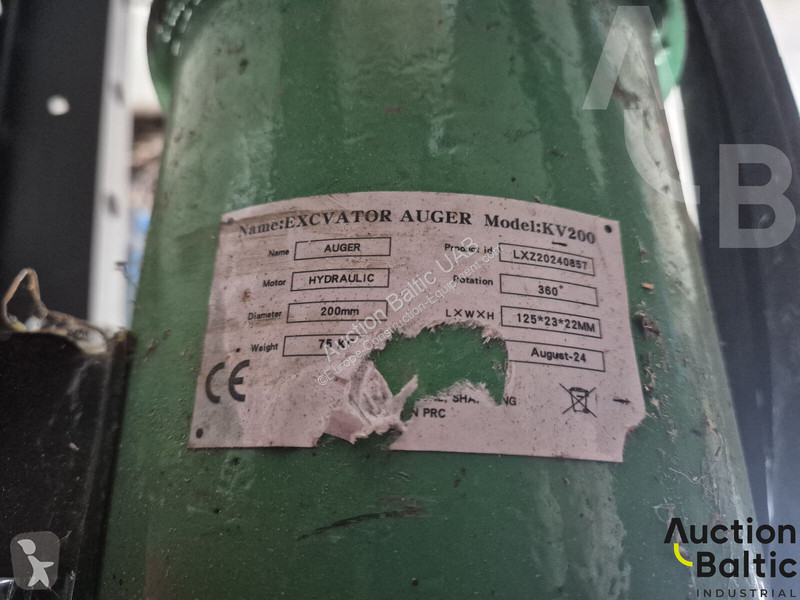 Boormachine, heistelling, sleuvenfrees Auger...