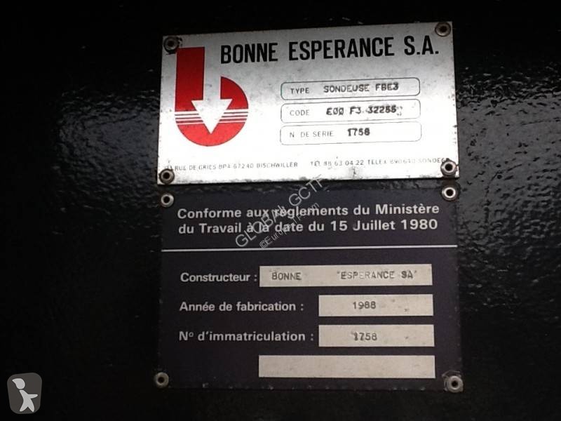 Bore-, hamre-, skæremaskine Bonne Espérance FBE3