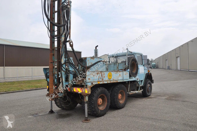 Bore-, hamre-, skæremaskine Magirus Deutz iveco...