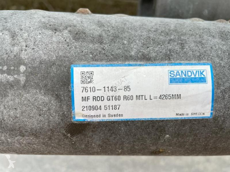Boormachine, heistelling, sleuvenfrees Sandvik...