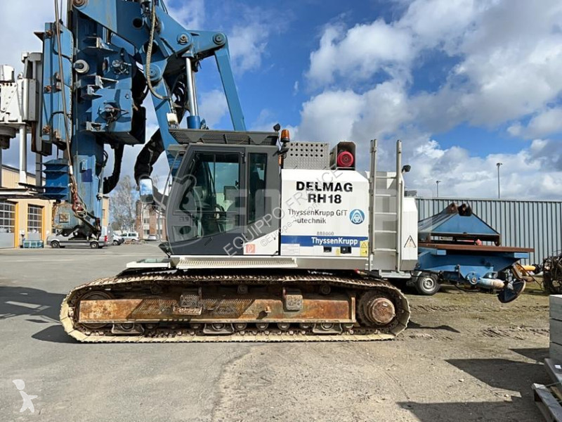 Boormachine, heistelling, sleuvenfrees Delmag...
