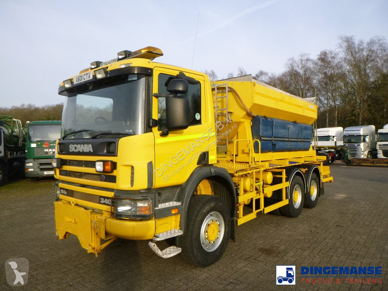 Aangedreven grondwerktuigen P114-340 CB 6X6...