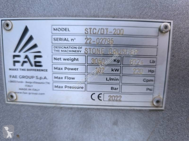 F.A.E. STC/DT-200 Power harrow
