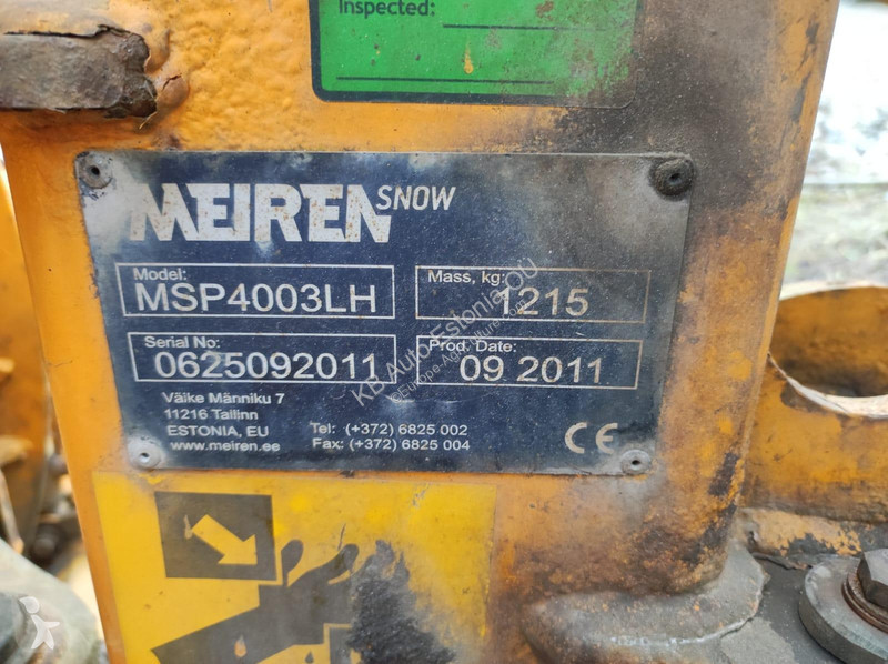 Pohyblivé zemní nástroje  MSP4003LH  4m Snow...