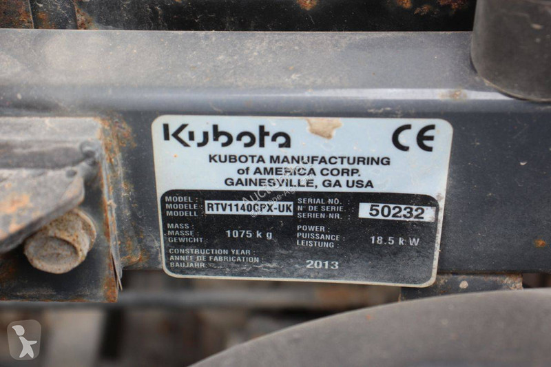 Aperos accionados para trabajo del suelo Kubota...
