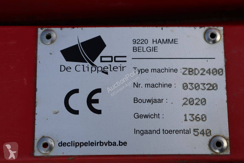Agregaty Uprawowe Aktywne De Clippeleir ZBD2400