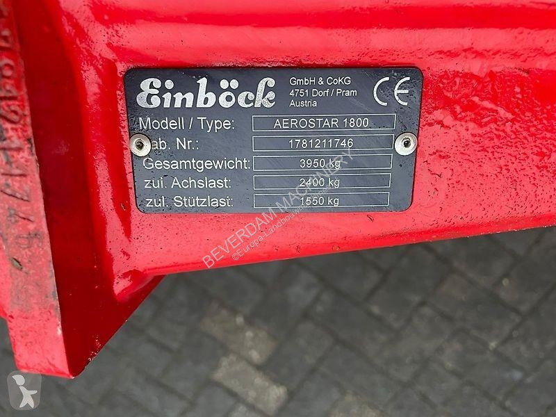 Rörliga markverktyg Einböck Aerostar 1800 XXL...