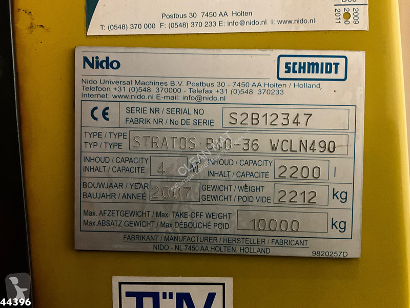 Aangedreven grondwerktuigen DAF FAG CF 250...