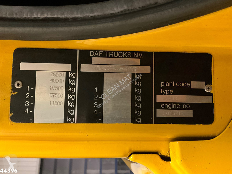 Aangedreven grondwerktuigen DAF FAG CF 250...