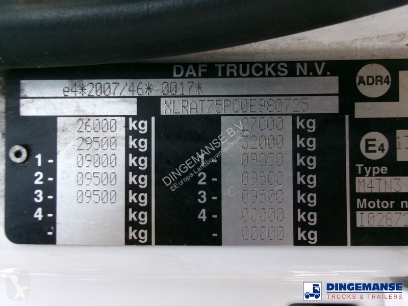 Aangedreven grondwerktuigen DAF 75360 6X4 RHD...