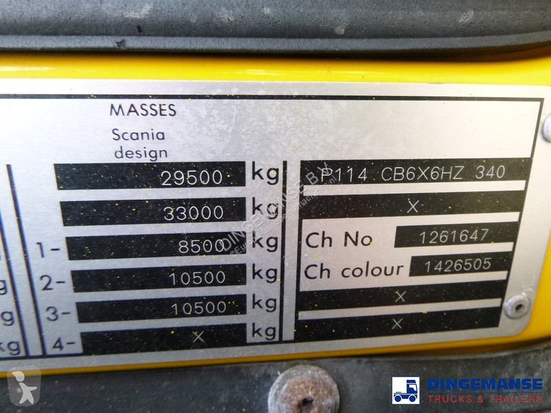 Aangedreven grondwerktuigen  P114-340 CB 6X6...