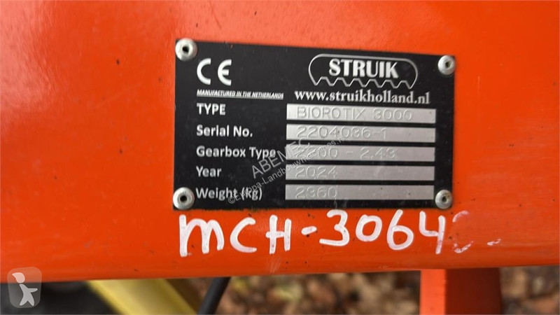 Struik Biorotix 3000 overtopfrees Power harrow