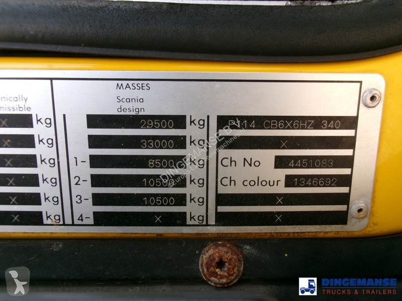 Aangedreven grondwerktuigen  P114-340 CB 6X6...