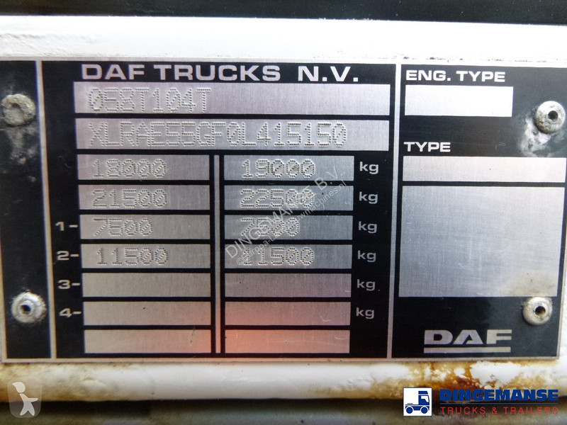 Aangedreven grondwerktuigen DAF 55220 4X2 RHD...