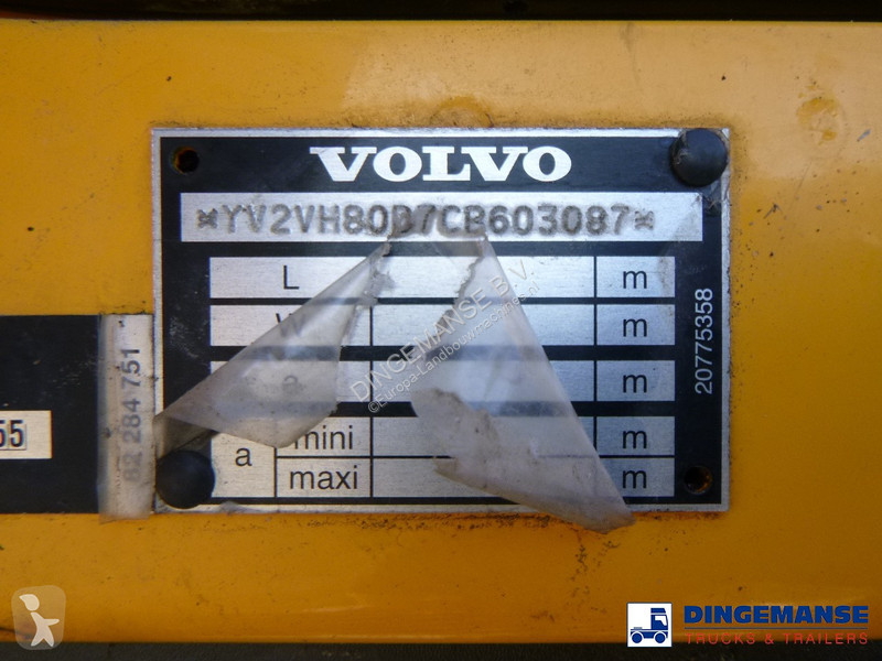Ferramentas do solo animados Volvo 340 6x4 RHD...