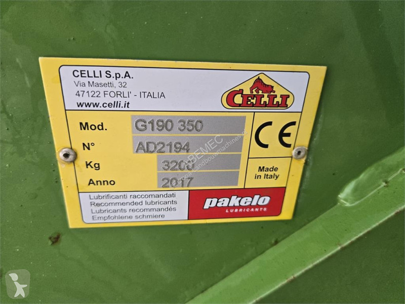 Rörliga markverktyg Celli krukas spitter G190/350