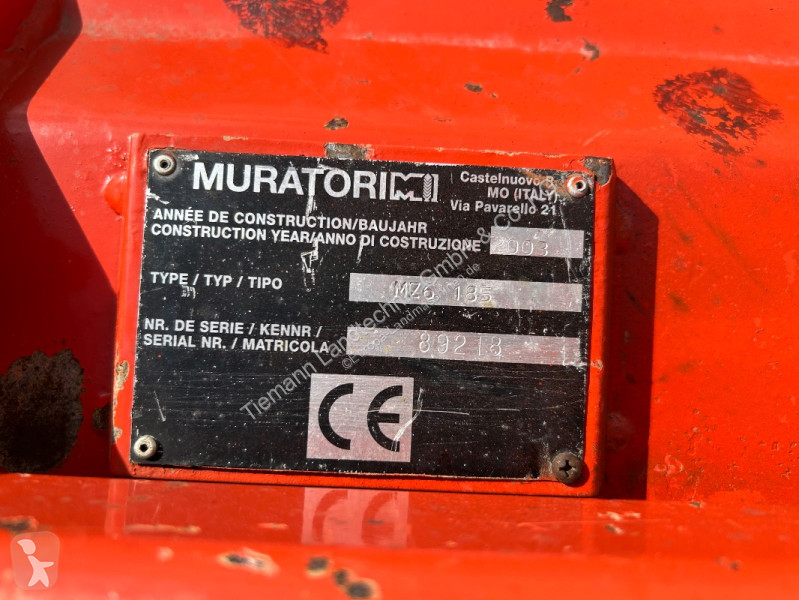 Rörliga markverktyg Muratori  MZ6 185