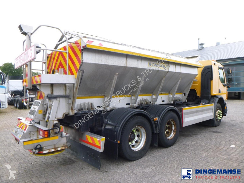 شاحنة Volvo FE 330 6x4 RHD gritter / salt spreader
