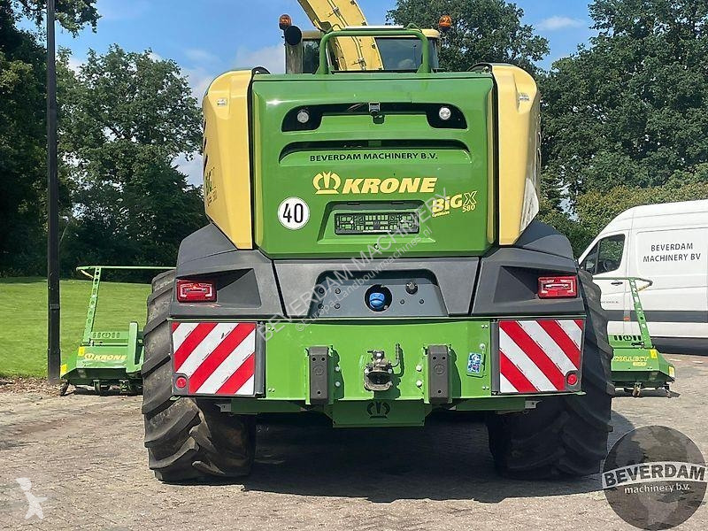 Pohyblivé zemní nástroje Krone Big X 580 OptiMaize