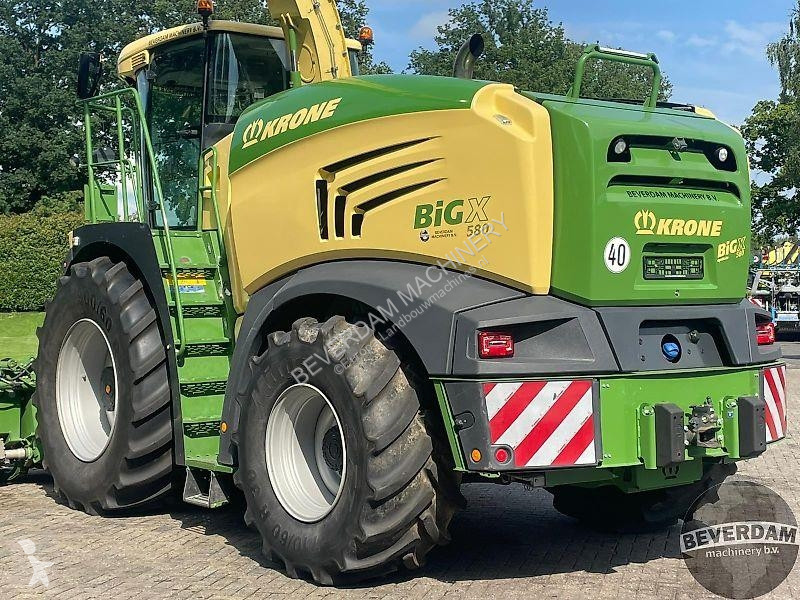 Pohyblivé zemní nástroje Krone Big X 580 OptiMaize