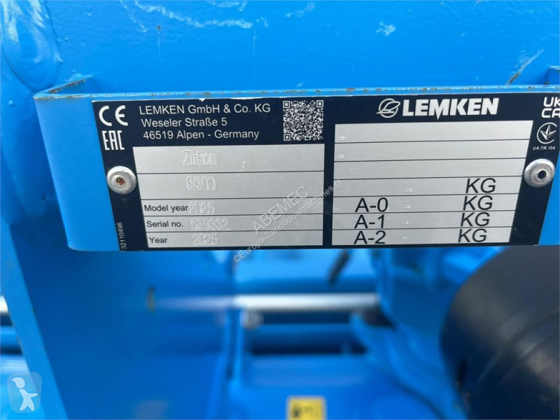 Pohyblivé zemní nástroje Lemken zirkon 8-300