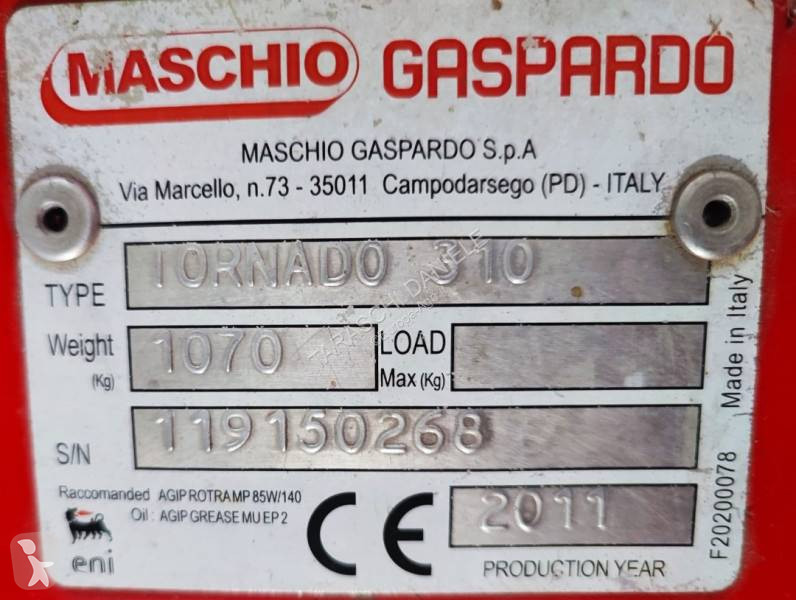 Rörliga markverktyg Maschio Gaspardo...