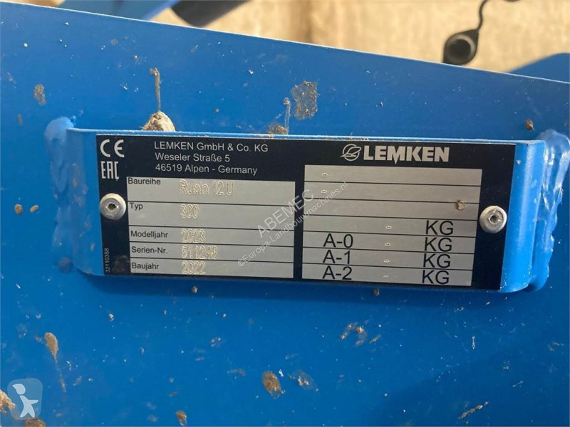 Aperos accionados para trabajo del suelo Lemken...