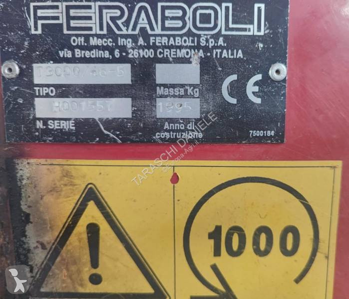 Attrezzi azionati Feraboli T 3000 46/5