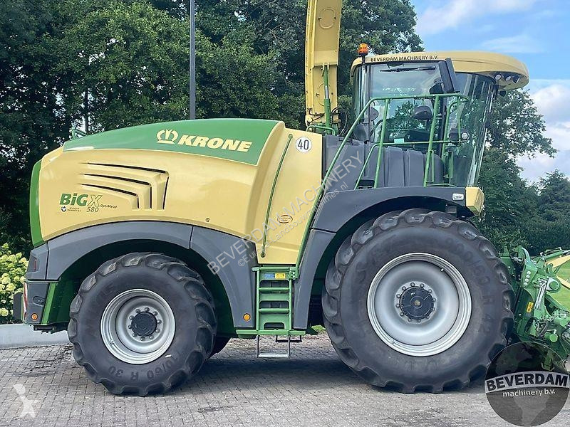 Pohyblivé zemní nástroje Krone Big X 580 OptiMaize