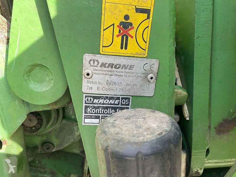 Rörliga markverktyg Krone BIG X 700