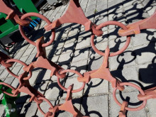 Aperos no accionados para trabajo del suelo Grada de prado Düvelsdorf Netz 6 mtr. 4 rhg. Kombistern