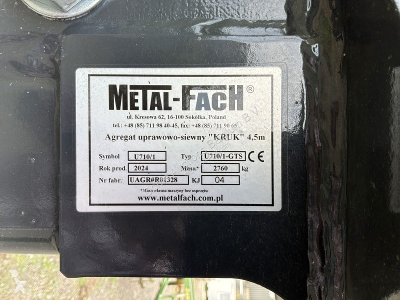 أدوات تربة غير متحركة Metal-Fach U710/1-GTS
