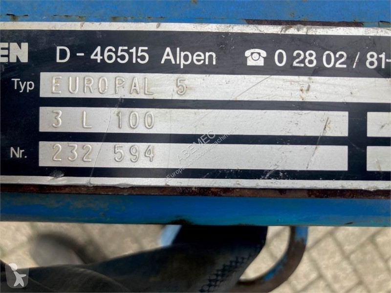 Niet aangedreven grondwerktuigen Lemken Europal...