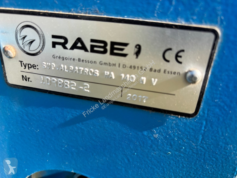 Stroje na obrábanie pôdy – nepoháňané Rabe...