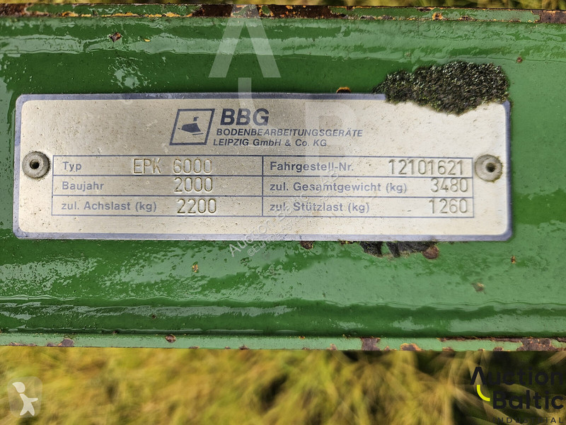 Pohyblivé zemní nástroje  EPK 6000