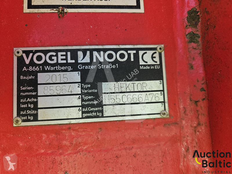 Pohyblivé zemní nástroje Vogel & Noot VN plus...