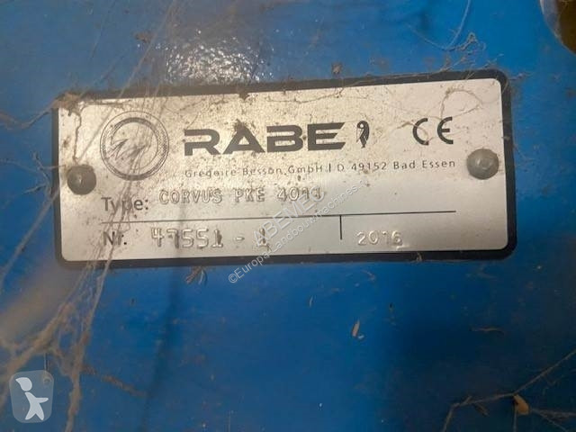 Attrezzi non azionati Rabe Corvus PKE 4011...