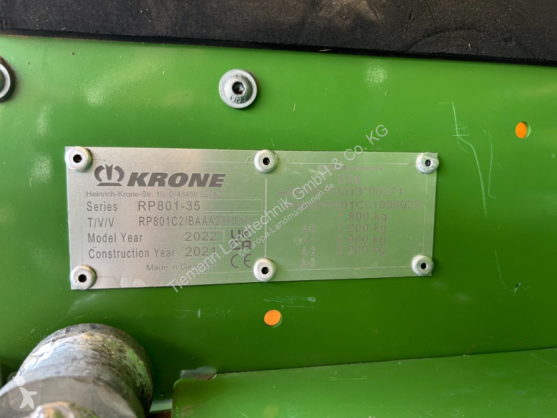 Outils du sol non animés Krone  Comprima CV 150...