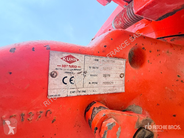 Niet aangedreven grondwerktuigen Kuhn  VM1236T7590