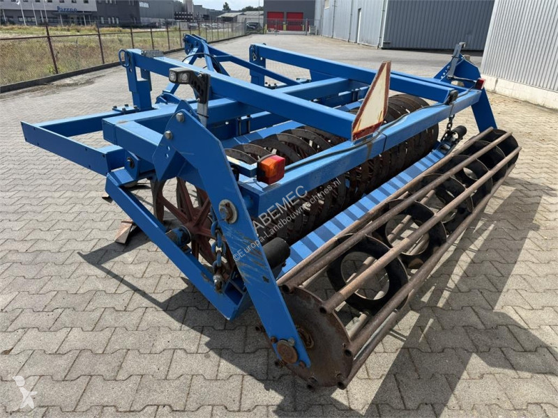 Icke rörliga markverktyg  Cultivator met pakkerrol