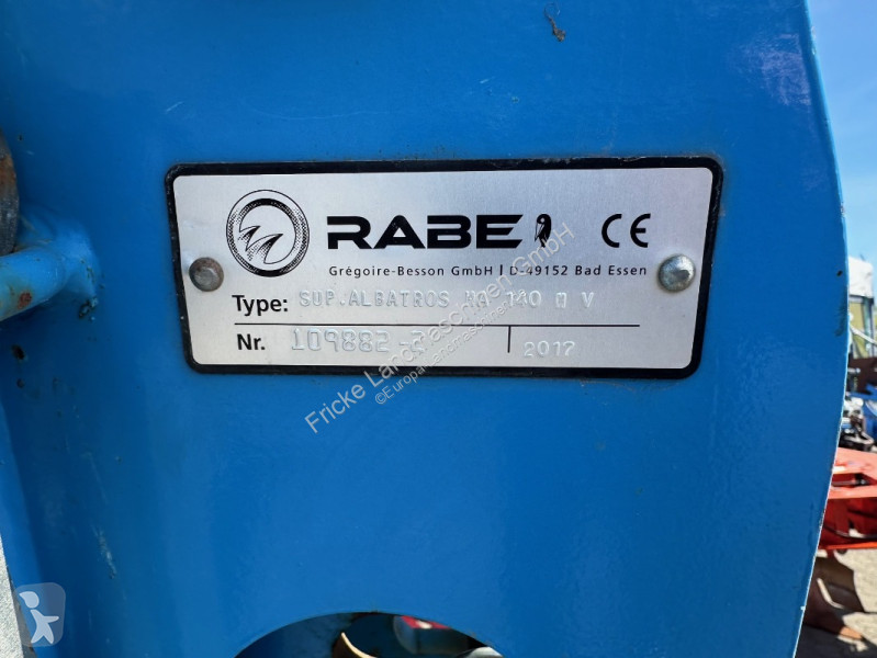 Stroje na obrábanie pôdy – nepoháňané Rabe...