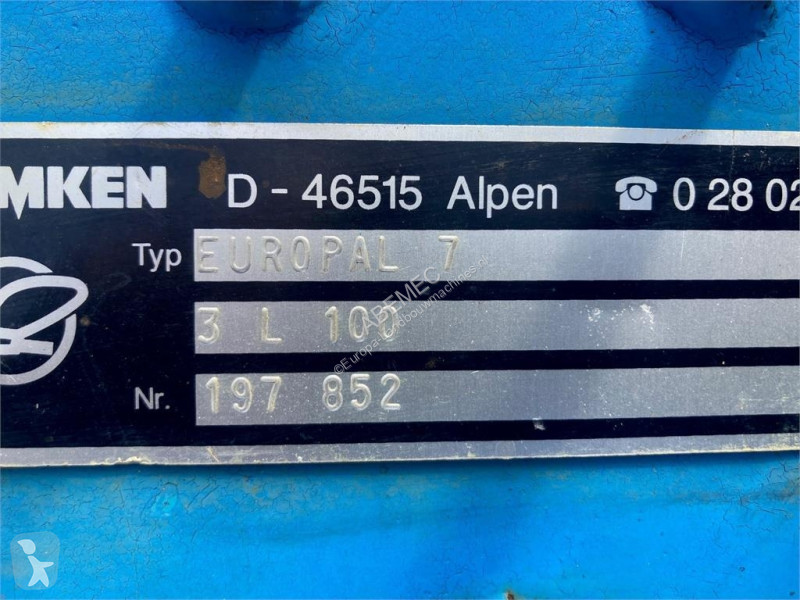 Niet aangedreven grondwerktuigen Lemken Europal...