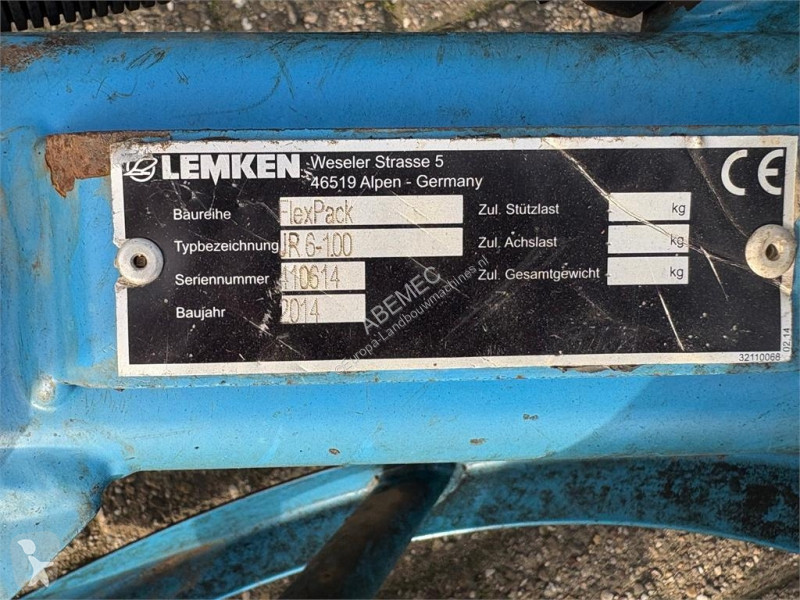 Lemken Juwel 8VN100 6 schaar Flexpack Non-power...