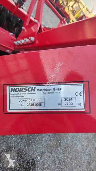 Niet aangedreven grondwerktuigen Horsch JOKER 3 CT